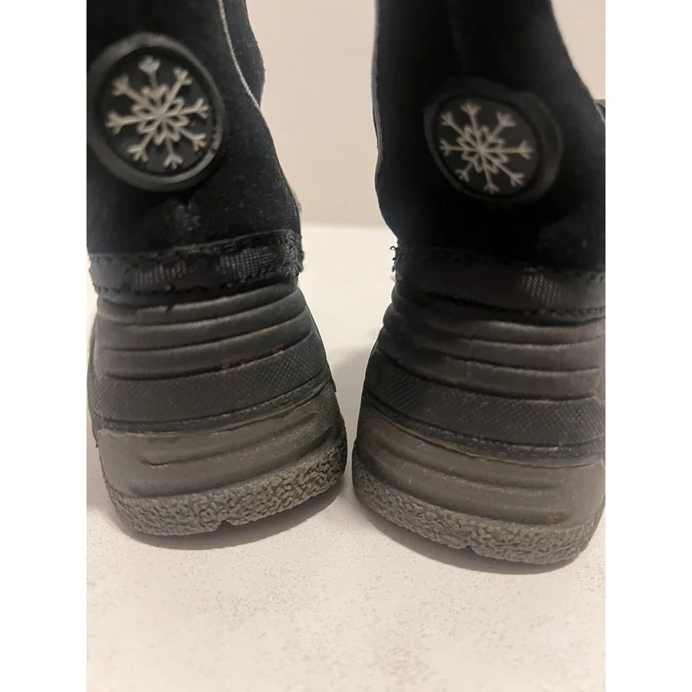 SPORTO Toddler Baby Kids Size 5 Shoes Boots Snow Rain Tall with Cinch
